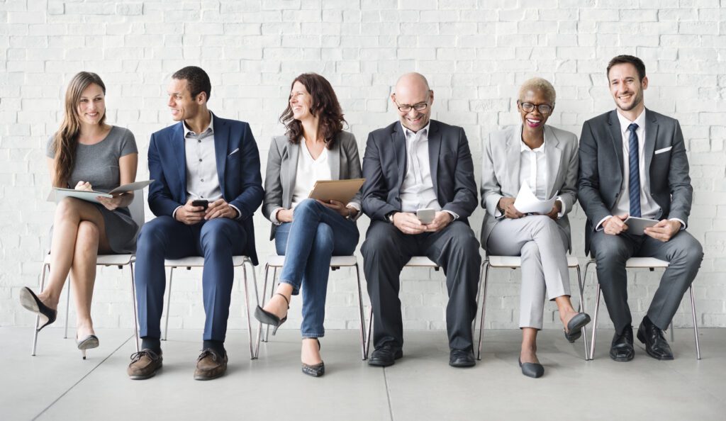 Human Resources Interview Recruitment Job Concept